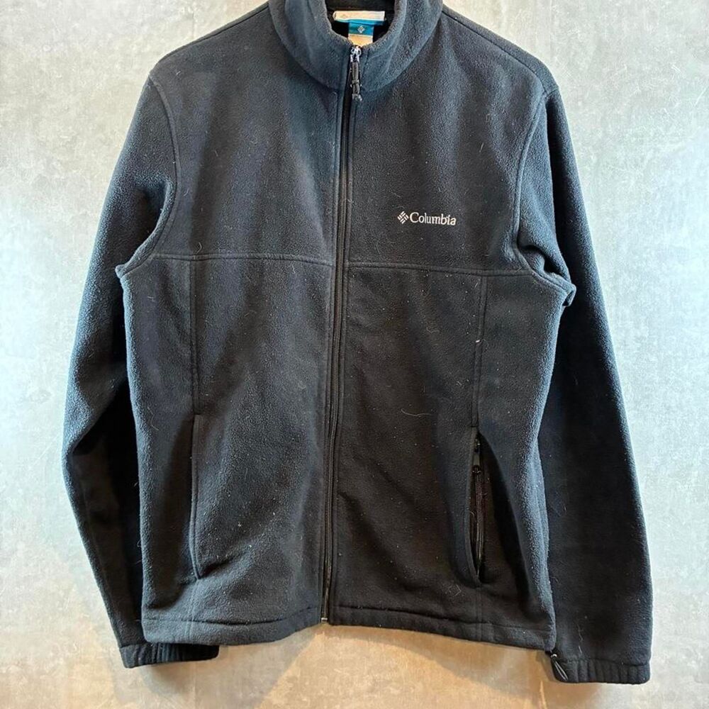 Columbia-sportswear Men's Black and Grey Jacket